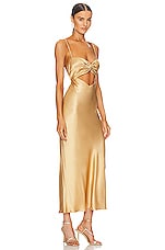 Oliviera Twist Front Midi Dress - thumbnail 5