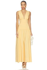 Campbell Gathered Maxi Dress - thumbnail 4