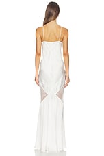 Labyrinth Lace Panelled Ruffle Maxi Dress - thumbnail 6