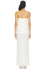 Federick Strapless Ruffle Maxi Dress - thumbnail 6
