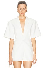 Felix Short Sleeve Blazer - thumbnail 4