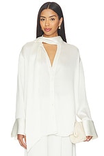 Huxley Long Sleeve Scarf Shirt - thumbnail 4