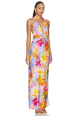 Deep V Maxi Dress - thumbnail 5