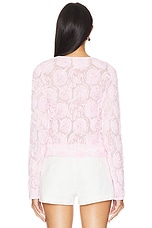 Show Me Your Mumu Maxene Top in Rosette Mesh Pink | REVOLVE