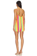 Show Me Your Mumu Rascal Romper in Neon Vacay Stripe | REVOLVE