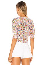 Show Me Your Mumu Kimmy Tie Top in Rainbow Fields | REVOLVE