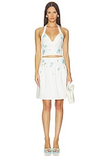 Low-waist Pleated Skirt - thumbnail 8