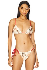Hana String Triangle Bikini Top