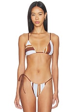 Marais String Triangle Bikini Top - thumbnail 4