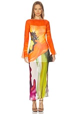August Long Sleeve Maxi Dress - thumbnail 4