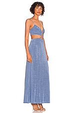 Yara Midi Dress - Blue
