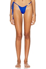 Lila One Sided String Bikini Brief