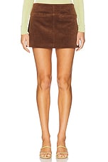 Twiggy Corduroy Mini Skirt