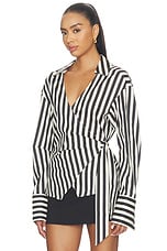 Anya Poplin Wrap Top - thumbnail 5