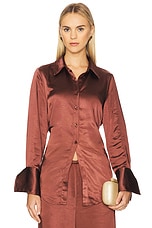 Loch Satin Button Up - thumbnail 4