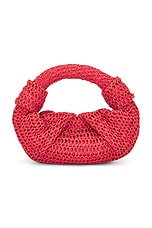 Raffia Lopsy Bag