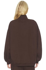 Boyfriend Fleece Slouchy Turtleneck Pullover - thumbnail 6