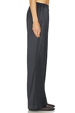 Heavyweight Satin Wide Leg Pant - thumbnail 6