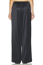 Heavyweight Satin Wide Leg Pant - thumbnail 7