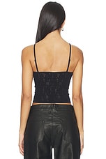 Warp Knit Lace Cropped Cami - thumbnail 6