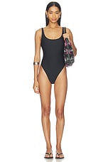Signature Swim Scoop Neck One Piece - thumbnail 8