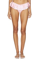 Satin Swim Ruffle Bikini Bottom - thumbnail 4
