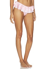 Satin Swim Ruffle Bikini Bottom - thumbnail 5