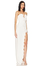 SAU LEE Florence Dress in White | REVOLVE