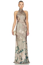 Gillian Satin Dress - thumbnail 4