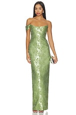 Jackson Jacquard Gown - thumbnail 4