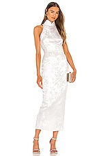 Jill Chinese Jacquard Pencil Dress - thumbnail 4