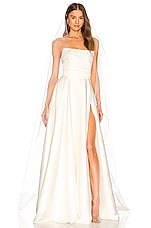 SAU LEE x REVOLVE Heidi Gown in White | REVOLVE