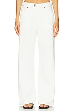 Buckle Wide Leg Jeans