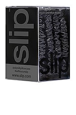 Skinny Scrunchies 4 Pack In Black - thumbnail 5