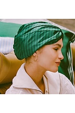 Striped Pure Silk Turban - thumbnail 8