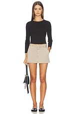 Chino Mini Skirt - thumbnail 8