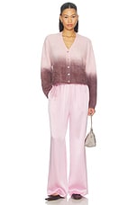Jolie Cropped Ombre Crewneck Sweater - thumbnail 7