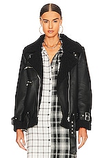 Product image of Steve Madden Quinn Faux Leather Jacket. Click to view full details