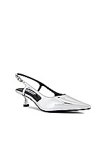 Steve Madden Décolleté Donna Legaci In Lamina D'Argento - Tacco Alto - Taglia 37 EU