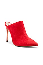 Steve Madden Ditty Mule - Pointed Toe Stiletto Ankle Bootie With Rhinestone Bow, 3.5 Inch Heel