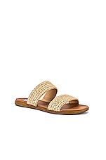 Steve Madden Dual Sandal in Natural Raffia | REVOLVE