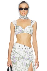 India Top With Scarf - thumbnail 4