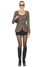 Portrait Neck Blazer - thumbnail 7