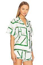 Sancia The Cosima Shirt in Sirus Grid | REVOLVE