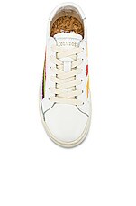 soludos rainbow wave sneaker