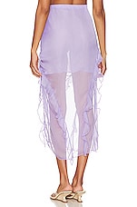 Saskia Jersey Skirt - Colour Pop Stripe