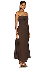 SOVERE Seaira Maxi Dress in Cocoa Bean | REVOLVE