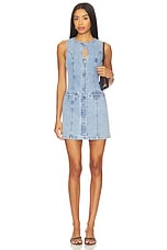 Etch Denim Mini Dress - thumbnail 4