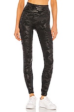 Product image of SPANX Faux Leather Camo Legging. Click to view full details