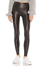 Petite Faux Leather Legging
